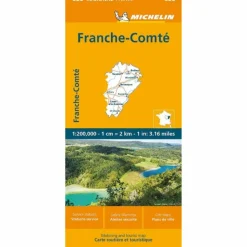 MICHELIN FRANCHE-COMTE - Straßenkarte