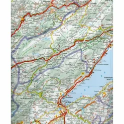 MICHELIN FRANZÖSISCHE JURA 1:150.000 - Straßenkarte