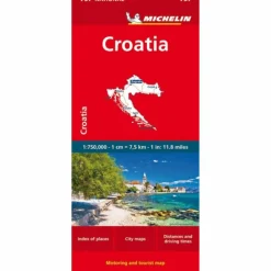 MICHELIN KROATIEN - Straßenkarte