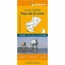 MICHELIN LOIRETAL - Straßenkarte