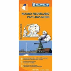 MICHELIN NIEDERLANDE NORD - Straßenkarte