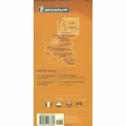 MICHELIN NIEDERLANDE NORD - Straßenkarte