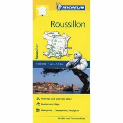 MICHELIN ROUSSILLON - Straßenkarte