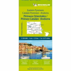MICHELIN ÖSTLICHE PYRENÄEN - Straßenkarte
