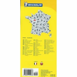 MICHELIN WESTLICHES LOIRETAL - ANJOU - Straßenkarte