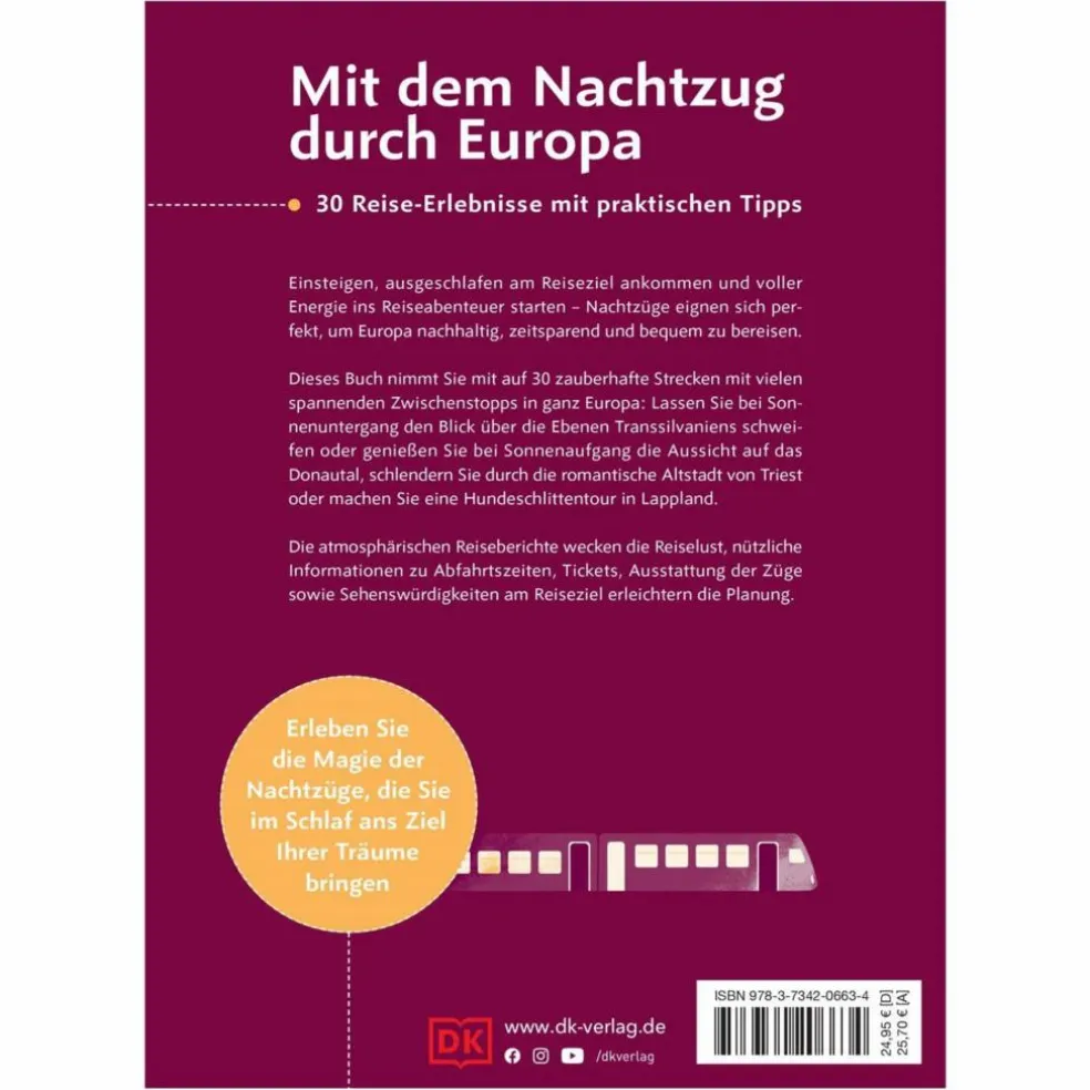 MIT DEM NACHTZUG DURCH EUROPA - Reiseführer