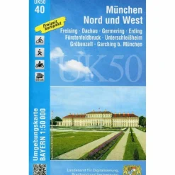 MÜNCHEN NORD UND WEST 1 : 50 000 ((UK 50-40)