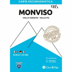 MONVISO - Wanderkarte