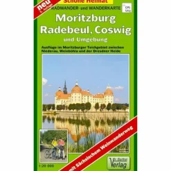 MORITZBURG, RADEBEUL, COSWIG UND UMGEBUNG - Wanderkarte