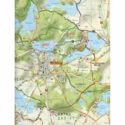 MORITZBURG, RADEBEUL, COSWIG UND UMGEBUNG - Wanderkarte