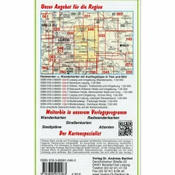 MULDENTAL, GRIMMA, WURZEN, EILENBURG UND - Wanderkarte