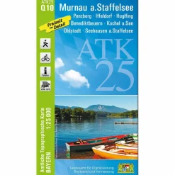 MURNAU A.STAFFELSEE 1:25 000 - Wanderkarte
