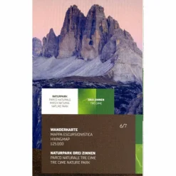 NATIONALPARK DREI ZINNEN - Wanderkarte