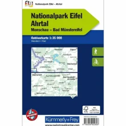 NATIONALPARK EIFEL AHRTAL NR. 19 OUTDOORKARTE DEUTSCHLAND - Karte