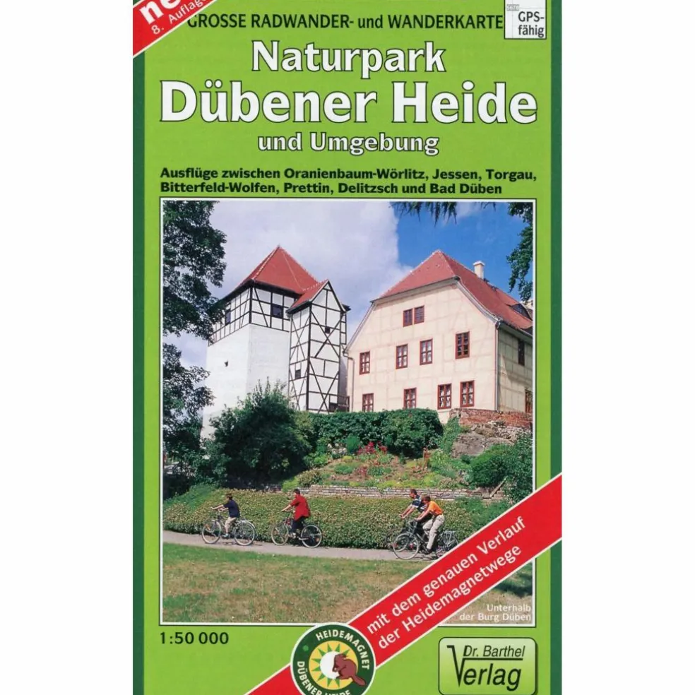 NATURPARK DÜBENER HEIDE 1 : 50 000. WAND - Wanderkarte