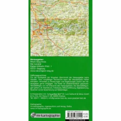 NATURREGION SIEG WANDERKARTE - Wanderkarte