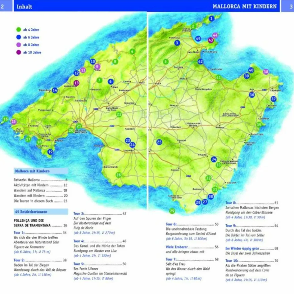 NATURZEIT MIT KINDERN: MALLORCA - Reiseführer