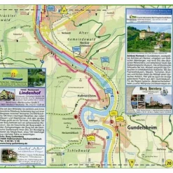 NECKARTAL-RADWEG 1 : 50 000 - Fahrradkarte