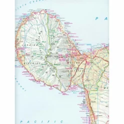 NELLES MAP HAWAII: MAUI MOLOKAI - Wanderkarte