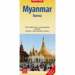 NELLES MAPS MYANMAR - Wanderkarte