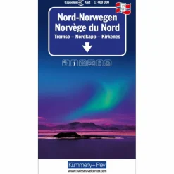 NORD-NORWEGEN NR. 05 REGIONALKARTE NORWEGEN 1:400 000 - Straßenkarte