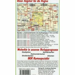 NORDRAUM LEIPZIG 1 : 50 000 - Wanderkarte