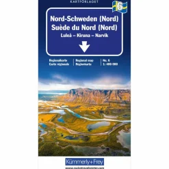 NORD-SCHWEDEN (NORD) NR. 06 REGIONALKARTE SCHWEDEN 1:400 000 - Straßenkarte