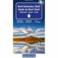 NORD-SCHWEDEN (SÜD) NR. 05 REGIONALKARTE SCHWEDEN 1:400 000 - Straßenkarte