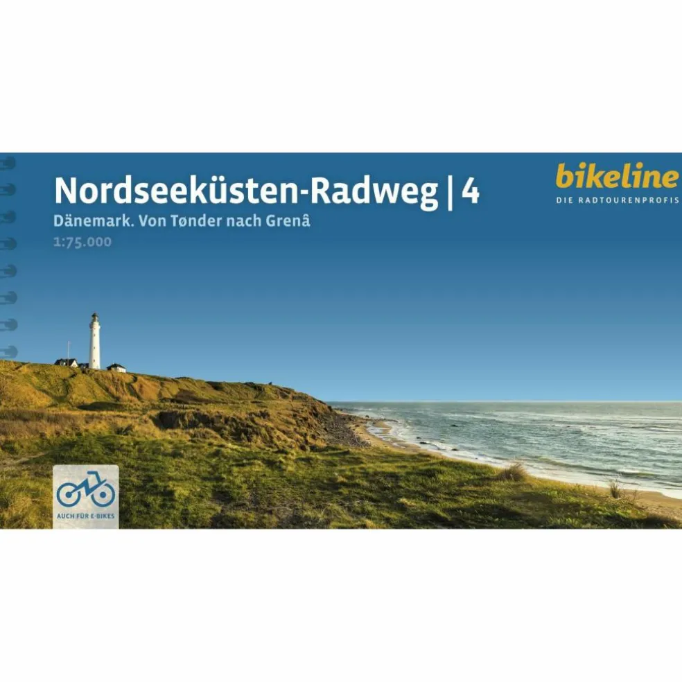 NORDSEEKÜSTEN-RADWEG. 1:75000 TEIL 4 - Radwanderführer