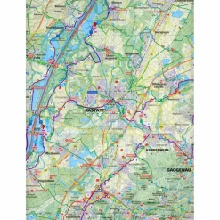 NÖRDLICHER SCHWARZWALD - KARLSRUHE - PFORZHEIM - Fahrradkarte