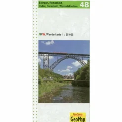 NRW WANDERKARTE 48 SOLINGEN, REMSCHEID - Wanderkarte