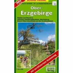 OBERERZGEBIRGE 1 : 35 000. RADWANDER- UND WANDERKARTE - Wanderkarte