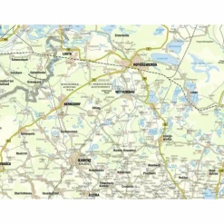 OBERLAUSITZER HEIDE- U. TEICHLAND. BL 22 - Wanderkarte