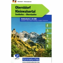 OBERSTORF KLEINWALSERTAL NR. 01 OUTDOORKARTE DEUTSCHLAND - Karte