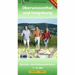 OBERWIESENTHAL UND UMGEBUNG - Wanderkarte