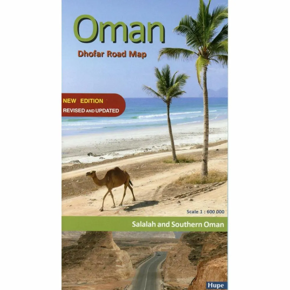 OMAN: DHOFAR ROAD MAP - Straßenkarte