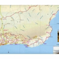 OMAN: DHOFAR ROAD MAP - Straßenkarte