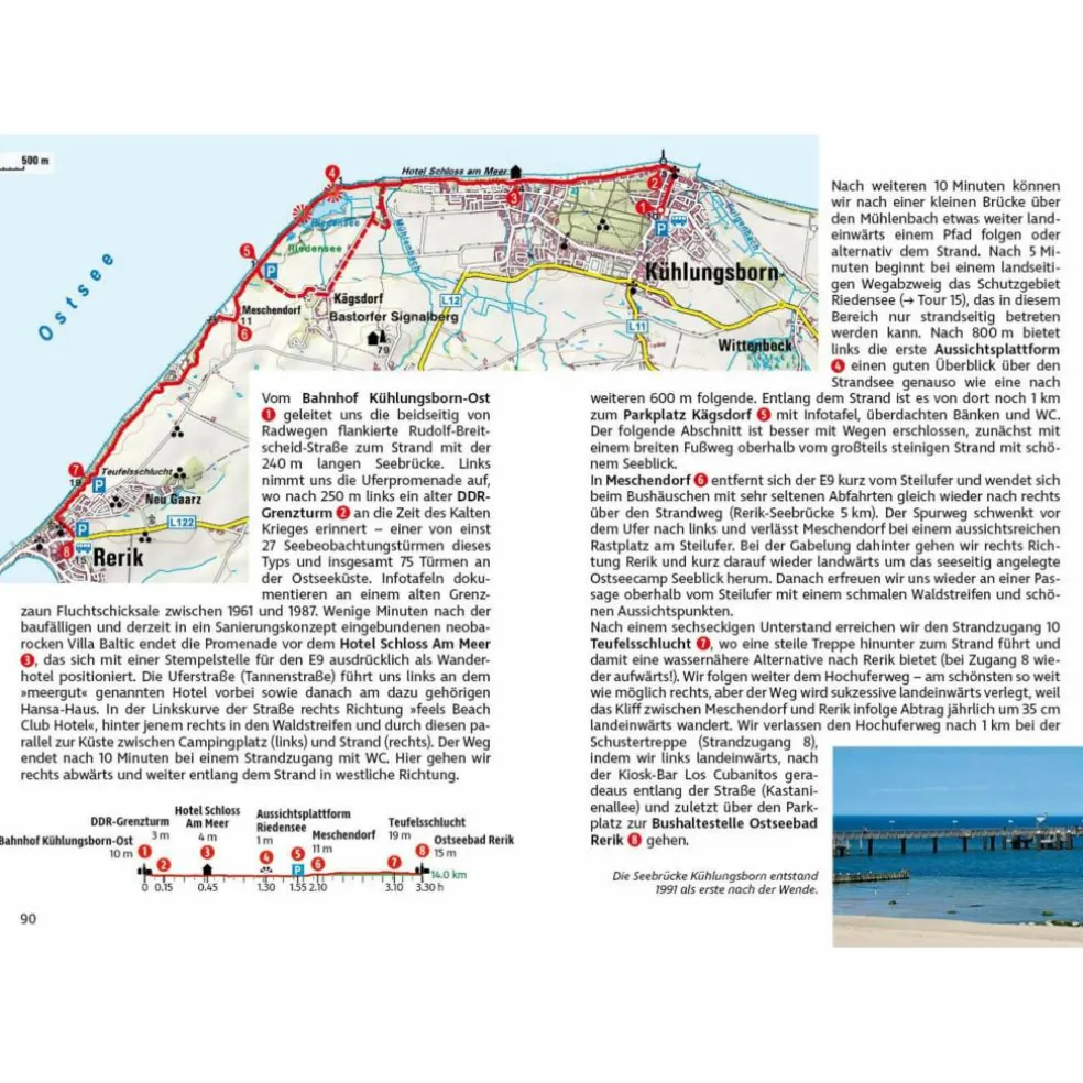 OSTSEEKÜSTE MECKLENBURG-VORPOMMERN - Wanderführer
