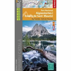 PARC NATIONAL AIGUESTORTES I ESTANY DE SANT MAURICI 1:25000 - Wanderkarte