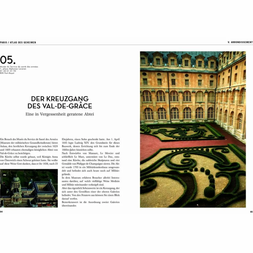 PARIS - ATLAS DES GEHEIMEN - Reiseführer