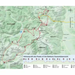 PEAKS OF THE BALKANS - Wanderführer