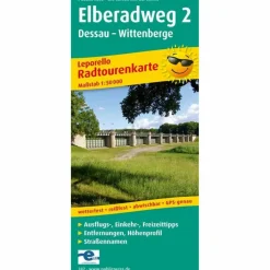 PUBLICPRESS ELBERADWEG 2 1:50 000 - Fahrradkarte