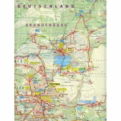 PUBLICPRESS SPREE - Fahrradkarte