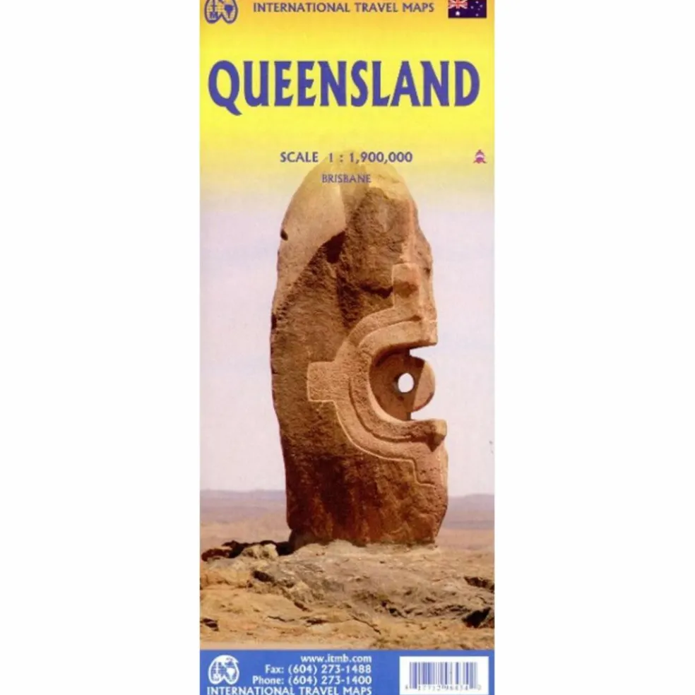 QUEENSLAND 1:900 000 - Straßenkarte