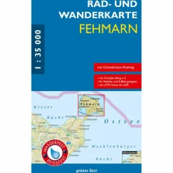 RAD- UND WANDERKARTE FEHMARN 1:35 000 - Fahrradkarte