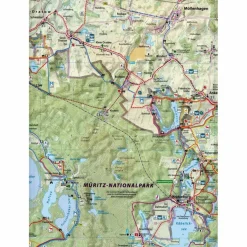 RAD- UND WANDERKARTE MÜRITZ-NATIONALPARK - Wanderkarte