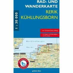 RAD- UND WANDERKARTE RERIK/KÜHLUNGSBORN - Fahrradkarte