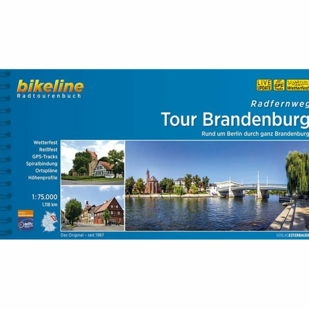 RADFERNWEG TOUR BRANDENBURG - Radwanderführer