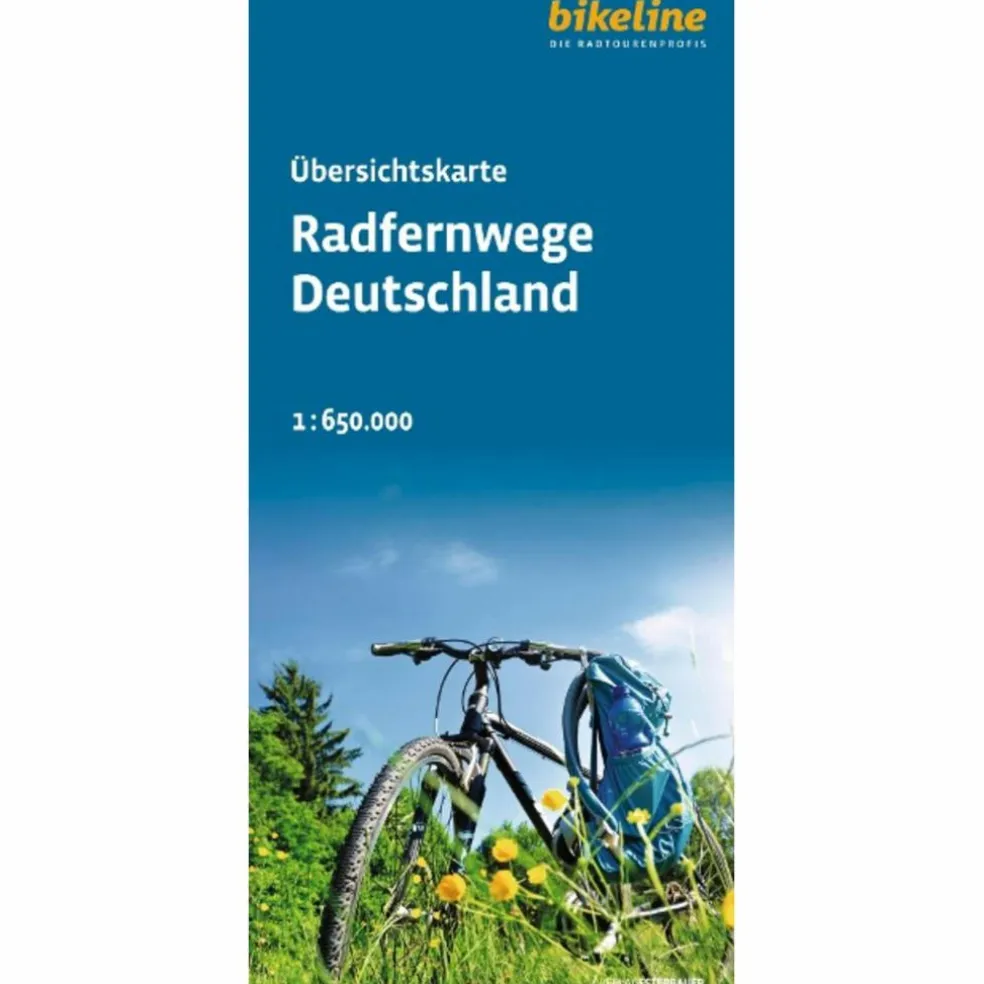 RADFERNWEGE DEUTSCHLAND - Fahrradkarte