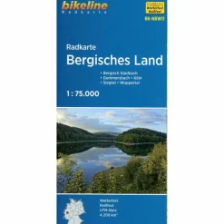 RADKARTE BERGISCHES LAND (RK-NRW11) - Fahrradkarte